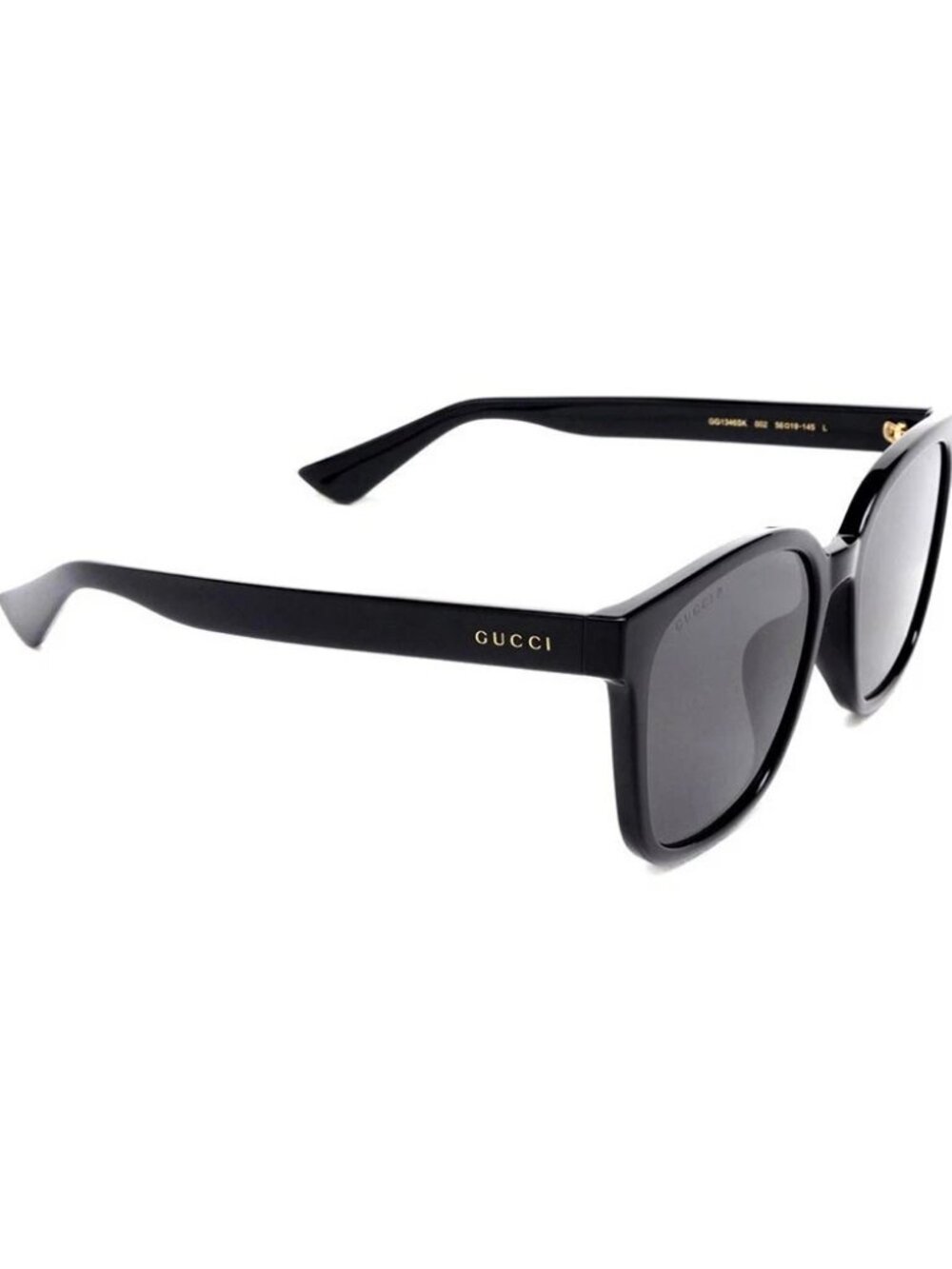 NEW Gucci GG1346SK 002 Black/Brown Polarized Sunglasses 56-19-145 - Picture 4 of 6